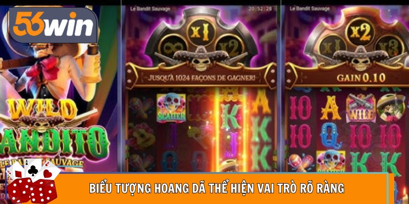 Biểu tượng hoang dã thể hiện vai trò rõ ràng